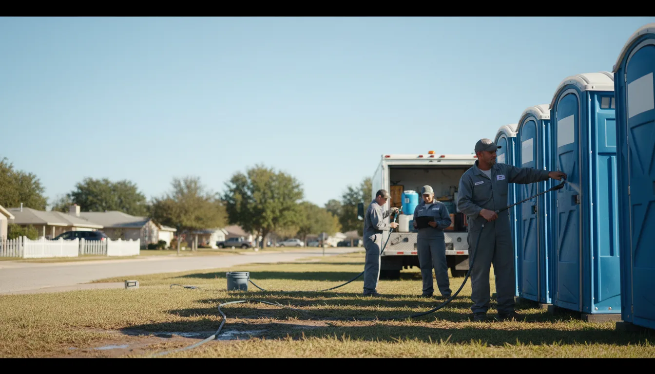 Long-Term Portable Toilet Rental in Little Rock, SC near me